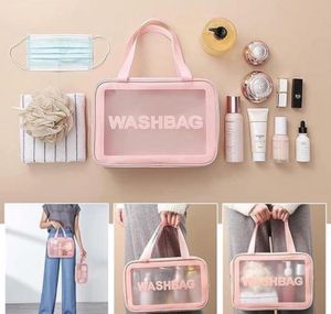 Pink Cosmetic Bags - 3 Piece Set