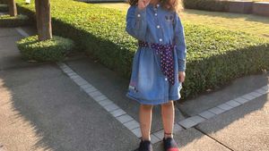 Denim Frock Without Belt