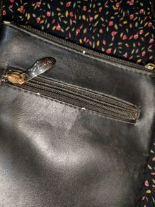 Vintage Black Crossbody Bag
