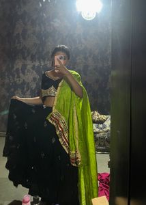 Black Navratri Chaniya Choli