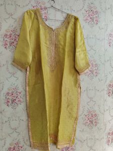 Haldi/Mehndi Kurti + Dupatta