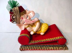 Sleeping Ganesha Figurine