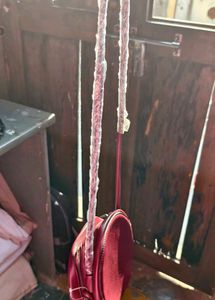 MANGO ROUND CUTE PURSE