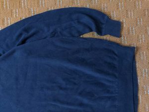 ZARA ROUND NECK ROYAL BLUE SWEATER