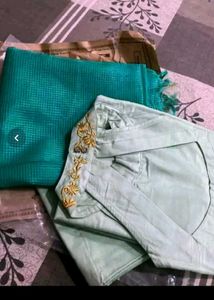 Cotton Kurta Pant With Dupatta