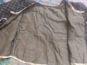 Quilted Shrug With Free Stole