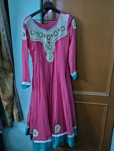 Heavy Suit With Net Dupatta