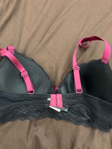 Black Lace Bra - Size Unknown