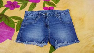Denim Cut-Off Shorts