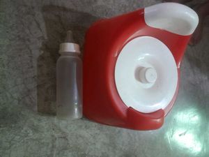 Red &amp; White Potty Chair
