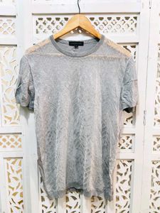 Grey Sheer Top B