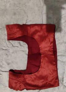 Rust Red Blouse