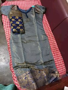 Banarasi Silk Kurti