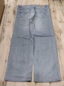 Sc9222 Bold Wide Leg Jeans Waist 38