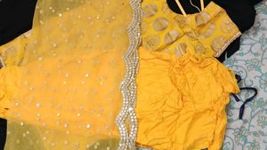 full Patiala haldi suit 💛