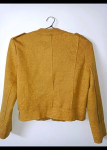 Yellow Suede Jacket