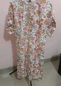 Floral Print Kurti with Palazzo Pants
