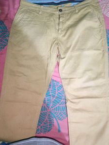 Mens Regular Fit Cotton Trousers
