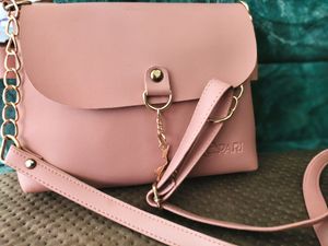 Nude Pink Sling Bag..