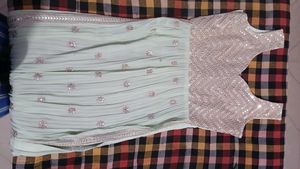 Mint Green Chiffon Top