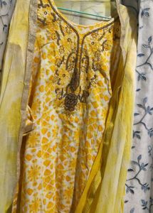 Hand Work Beautiful Cotton Suit