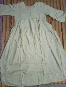 A Line Cotton Kurta