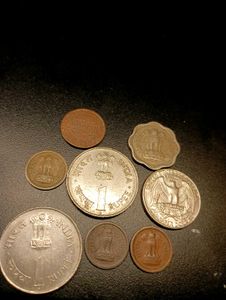 Indian and Foreign Coins.