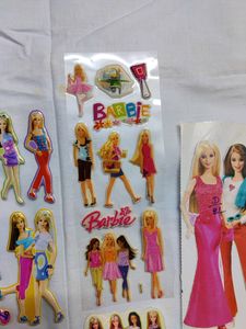 Barbie Stickers Assorted