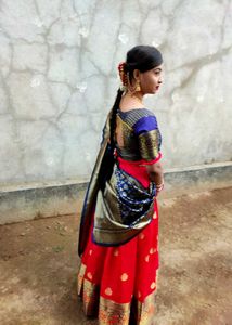 Red Silk Lehenga Choli Set