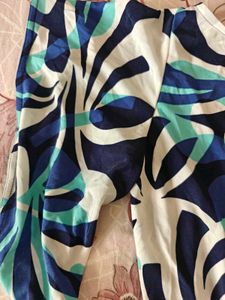 Patterned Casual Dress