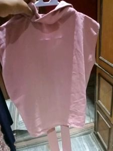 pink crop Shirt Top. ₹30/- Delivery Off