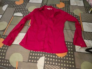 Women Buttoned Office Shirt