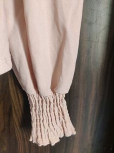 Elegant Peplum Long Sleeve Top