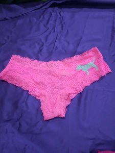 Pink Lace Briefs