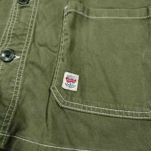 Zara Green Shirt Jacket Shacket