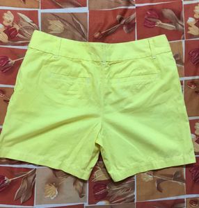 Yellow Shorts For Women