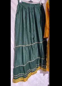 Party Wear Embroidered Sharara Suite