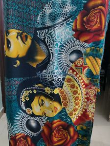 Floral Print Dress Material