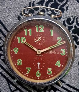 Scientfic Vintage Alarm Clock