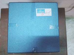 D MART SILVER PLATED SHOWPIECE WITH BOX