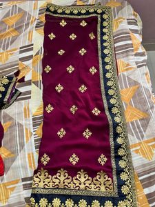 Wedding Saree With Blouse