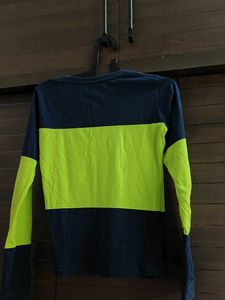 Color Block Long Sleeve Top