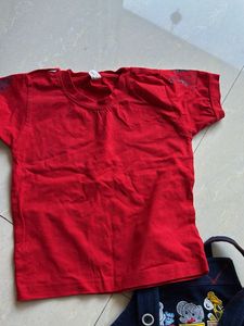 Cute Kids Denim Overalls Set