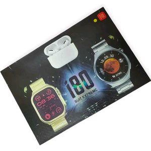 i80 Suit Extreme Watch 10 In 1 Set 7 Straps 2 Dial