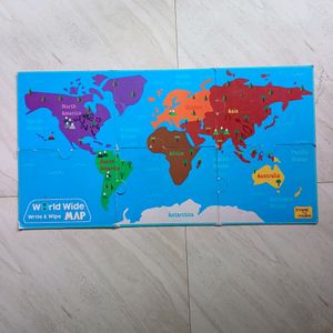 Imagimake World Map Floor Puzzle