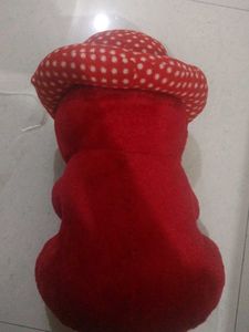 Red Teddy Bear With Heart