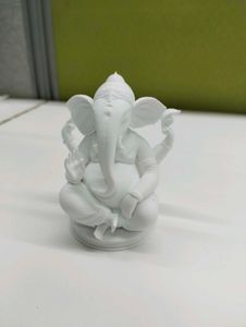 Ganesh murti White