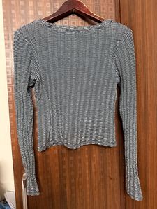 Striped Long Sleeve Top