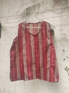 Striped Sleeveless Top