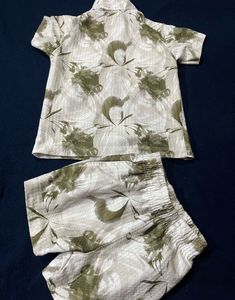 Baby Tshirt And Short Set